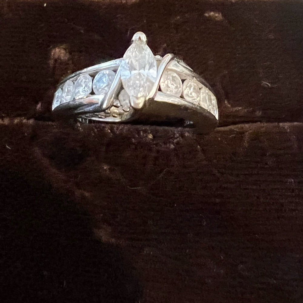 Zales 2ct engagement ring white gold